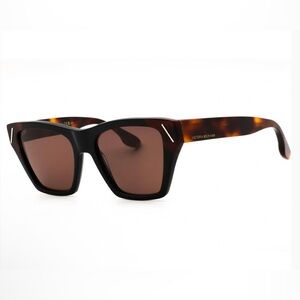 Victoria Beckham Brown Tortoise Sunglasses